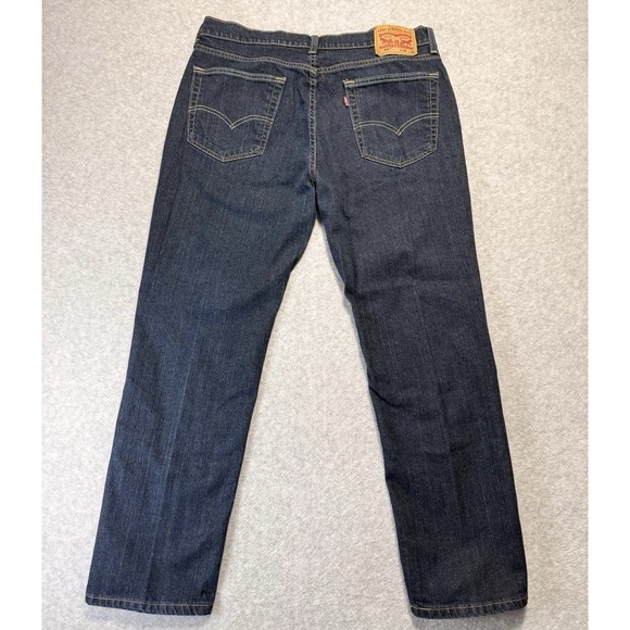 Men's Levi Strauss & Co W36 L30 Denim Riveted Jeans New Without Tags - Picture 9 of 10